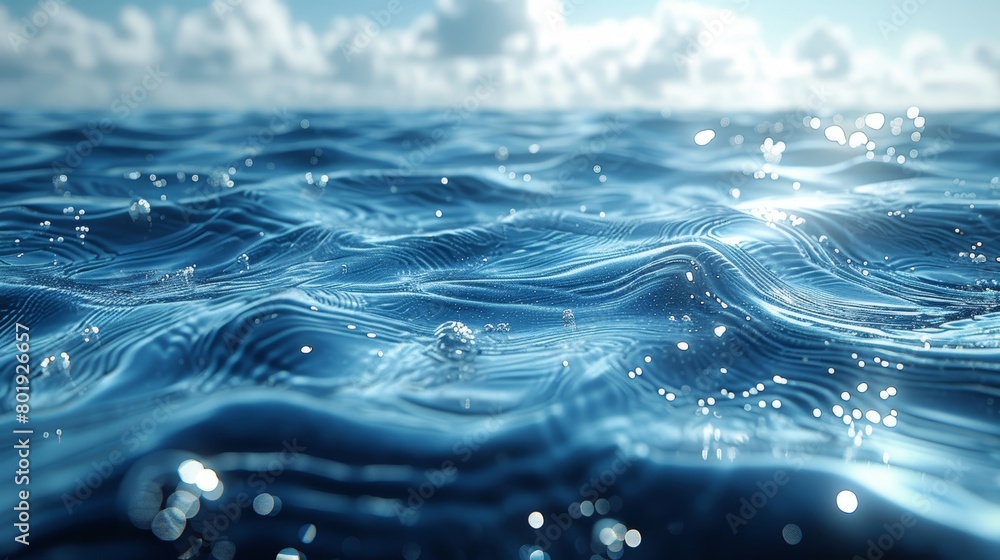 Aufkleber summer web banner with copy space generative ai