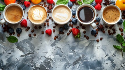 Cozy Morning Coffee Break Generative AI