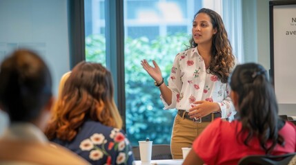 Corporate training session on diversity and inclusion