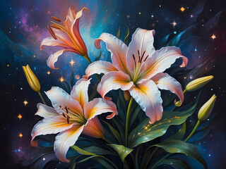 Fototapeta premium Abstract oil texture background. Paint on canvas. Contemporary art