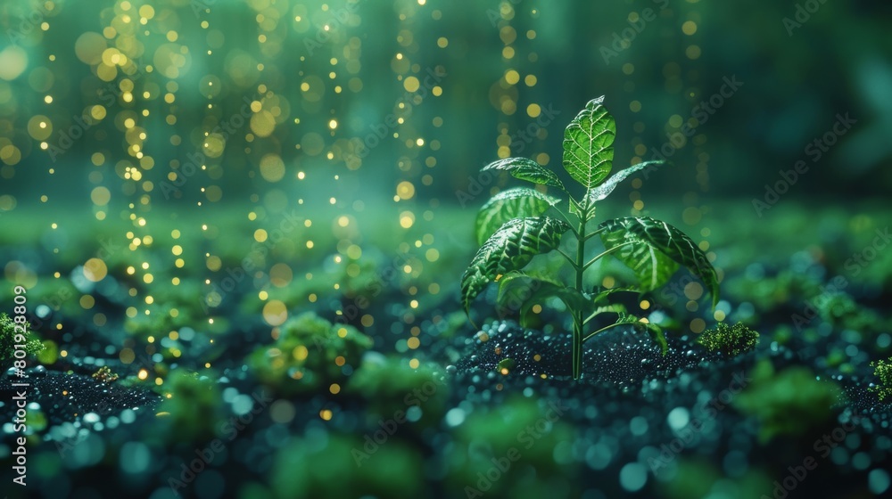 Poster sustainable development goals for a greener future generative ai