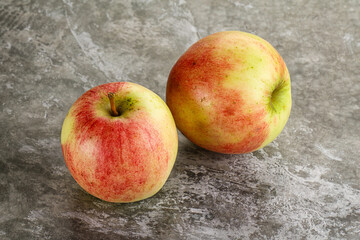 Sweet juicy ripe organic apples