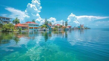 Belize City Laid-back Lifestyle Skyline