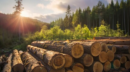 Manage forests responsibly By following sustainable forestry practices. and promote transparency and traceability