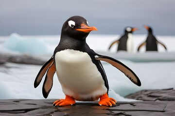 beautiful King Penguin Generative AI 