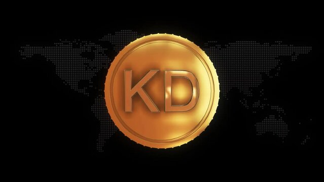 Golden Kuwaiti dinar Currency symbol golden Kuwaiti dinar currency sign