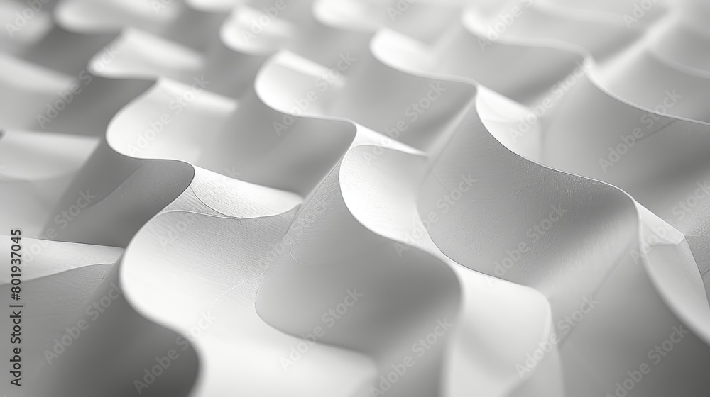 Poster clean white paper texture background generative ai