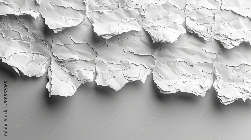 Aufkleber clean white paper texture background generative ai