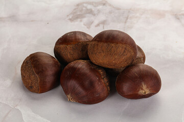 Tasty delicous brown natural Chestnut