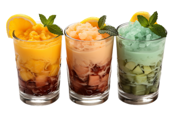 Image shot of luxury jelly on transiency generative AI 