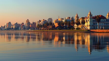 Montevideo Cultural Tapestry Skyline