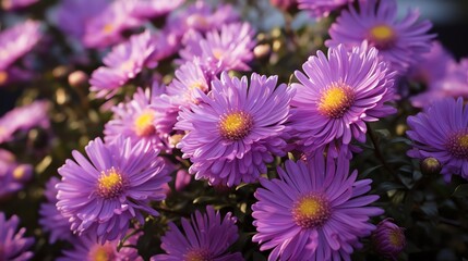 aster, purple aster