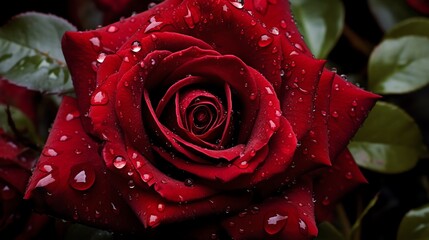 rose, red rose