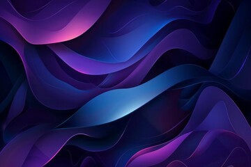 Dark and moody gradient backgrounds, incorporating deep blues and purples to match current trends