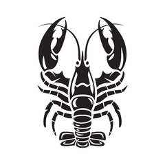 Lobster Logo Design. illustration of a Lobster