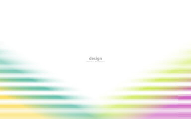 Obraz premium Line technology background. Stripe wave pattern design