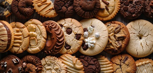 cookies with chocolate