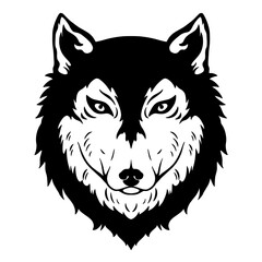 wolf head tattoo or best for t-shirt design