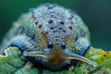 Macro photography of various snails.

 - obrazy, fototapety, plakaty