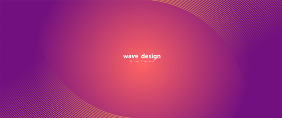 Abstract wave line Background. Vector curve pattern. Brand new style for your business design