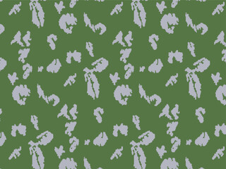 Soviet Berezka Camouflage Seamless Pattern 