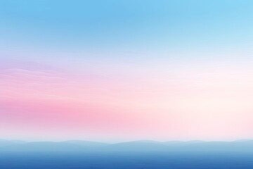 Fototapeta premium Gradient sky at dawn, transitioning from deep blue to light pink, suitable for peaceful morning themes