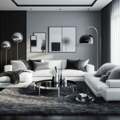 Chic and Minimal: Effortlessly Stylish Living Rooms
