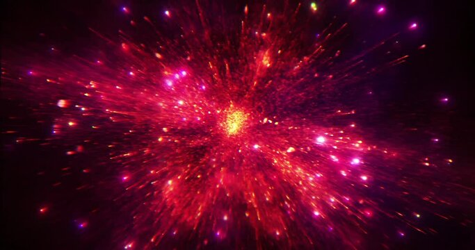 The Big Bang: A Cosmic Genesis Animation, revealing the universe's explosive birth.