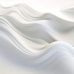 Abstract and elegant white flowing fabric texture background