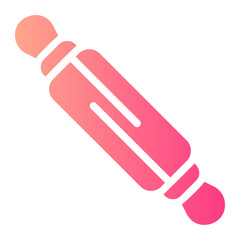 rolling pin gradient icon