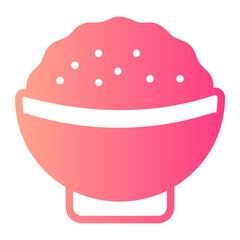 rice gradient icon