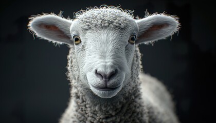 Obraz premium Photo of sheep