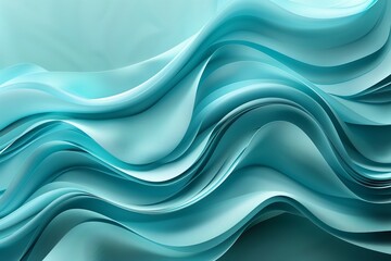 Integrate curved lines sparingly to add a sense of flow and elegance to a predominantly straight line design in turquoise, abstract  , background