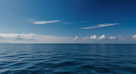 Fototapeta premium clouds over the sea