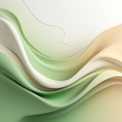 Serene Abstract Curves in Soft Neutral Tones Ideal for Modern Background Design