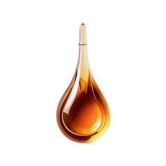 cosmetic serum oil drop on saggy skin layer png