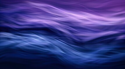 Fototapeta premium Dynamic and flowing purple and blue fabric texture.