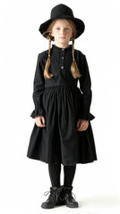 Fototapeta premium A 5-year-old Amish girl 