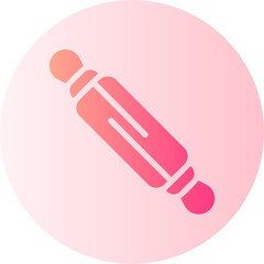 rolling pin gradient icon