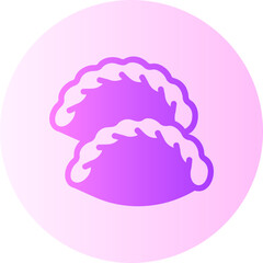 snacks gradient icon