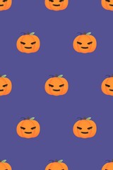 halloween seamless pattern