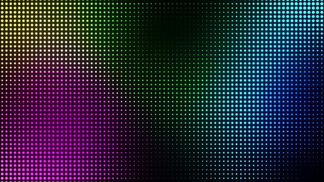 Abstract background animation of form particulars with fractal wavy effect, perfectly usable for a wide range of topics, Seamless loop video template