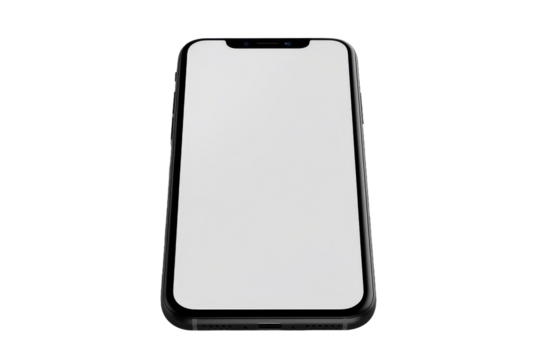 Monochrome Communication: A Silent Connection. On a White or Clear Surface PNG Transparent Background.