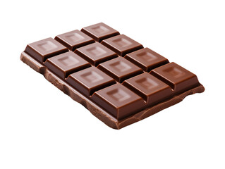 a chocolate bar with squares