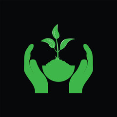 Ecology icon illustration