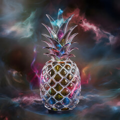 Pineapple made from nebula