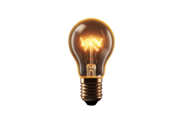 Illuminated Essence: A Burst of Yellow Light. On a White or Clear Surface PNG Transparent Background.