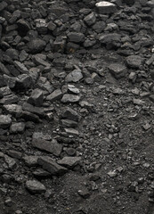 .Coal abstract..Fossil, fuels, black, texture