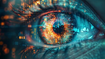 Privacy and Ethics in Technology: Imagery that addresses privacy concerns, ethical dilemmas in tech, and digital rights. 