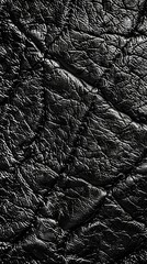 Detailed close-up of a dark textured surface, highlighting depth and pattern.